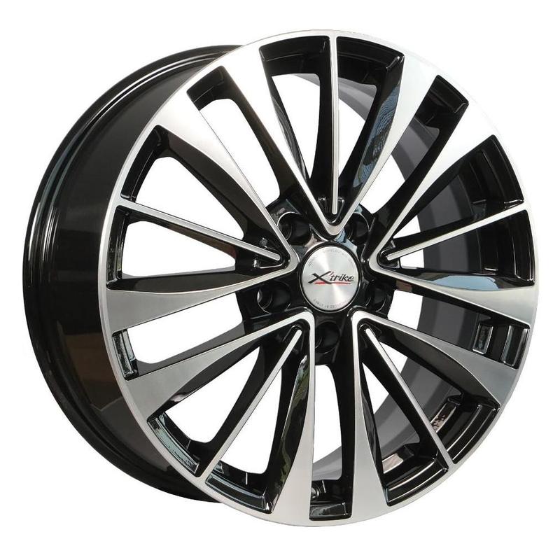 Литой колесный диск X-trike X-126 BKFP 7,0x17 5x114,3 ET35 D67,1