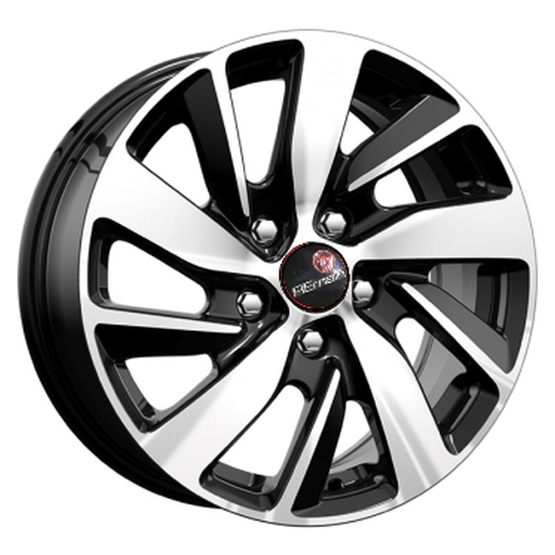 Литой колесный диск Remain R166 A Fluence алмаз черный 6,5x16 5x114,3 ET47 D66,1