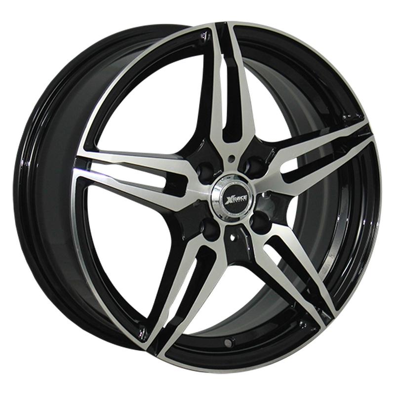 Литой колесный диск X-Race AF-10 BKF 6,0x15 4x100 ET40 D60,1