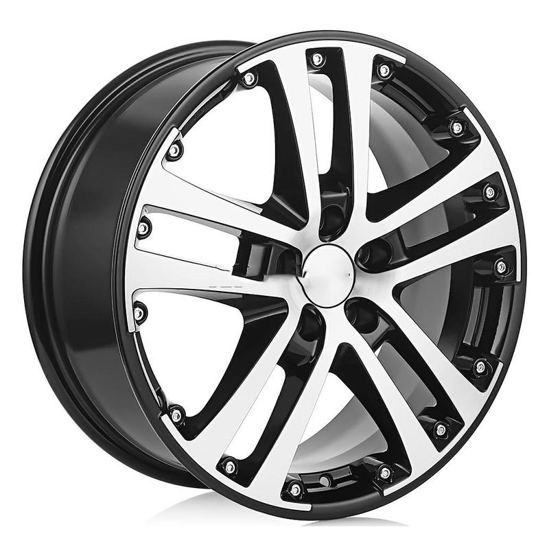 Литой колесный диск K&K КС423 Центурион алмаз черный 7,0x17 5x100 ET48 D56,1