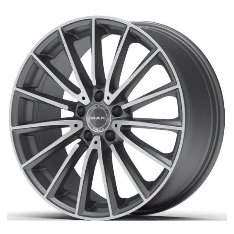 Литой колесный диск MAK Komet Gunmetal Mirror Face 7,5x17 5x112 ET48 D66,6