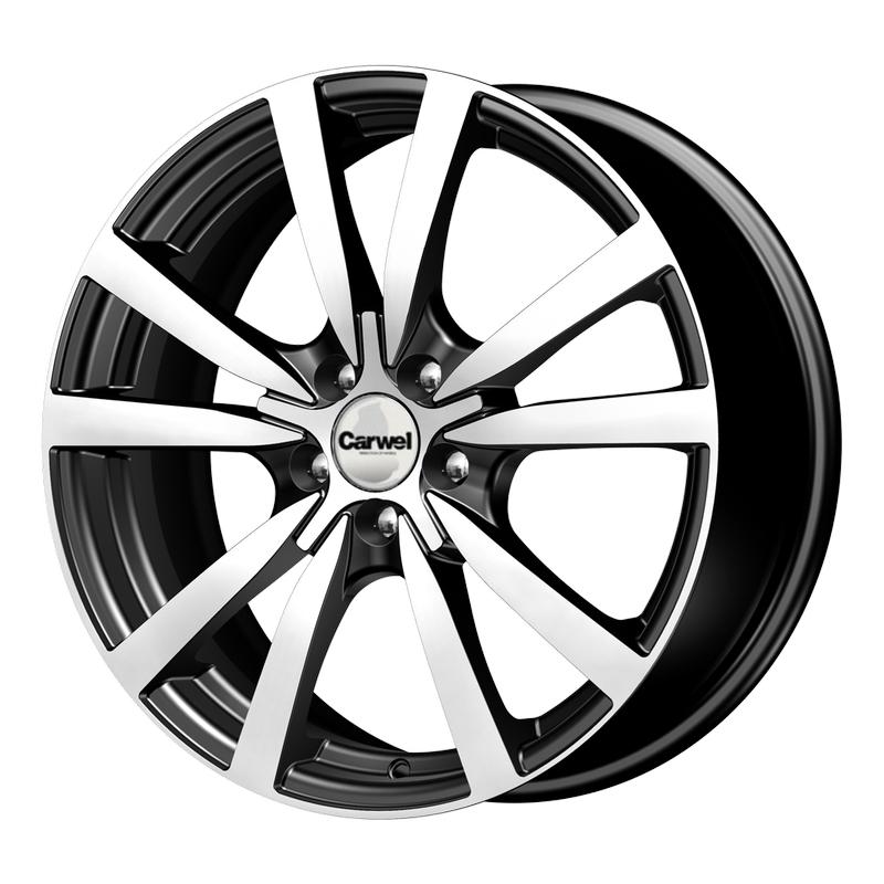 Литой колесный диск Carwel Гранд AB 7,0x17 5x110 ET46 D63,3