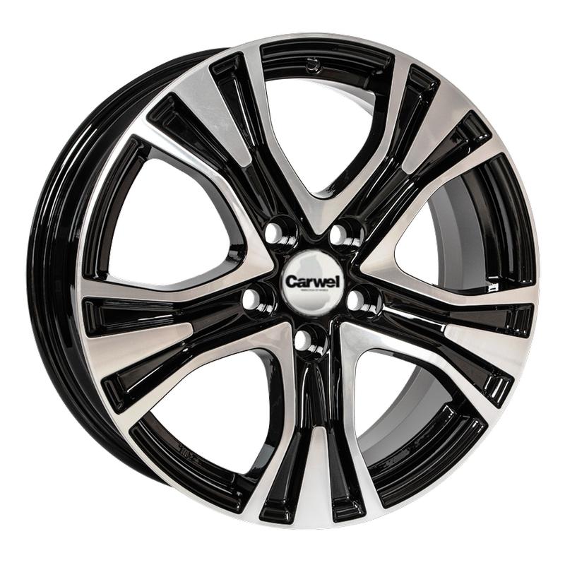 Литой колесный диск Carwel Сиг AB 7,0x17 5x112 ET43 D57,1