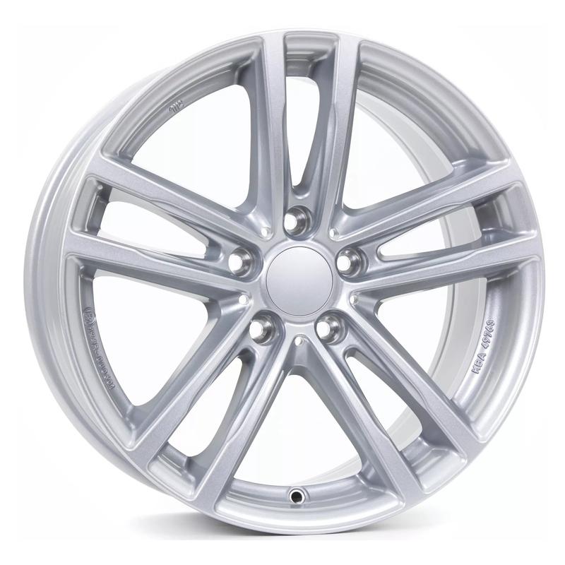 Литой колесный диск Rial X10 Polar Silver 7,5x17 5x112 ET40 D57,1