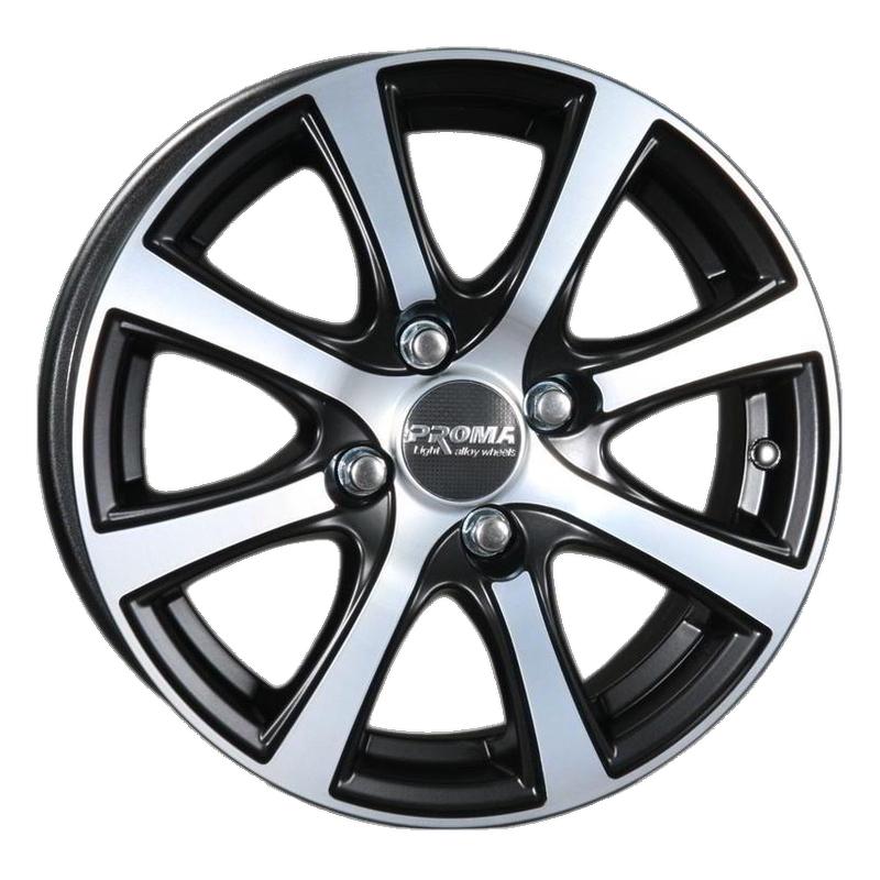 Литой колесный диск Proma Колизей алмаз 6,0x15 4x100 ET50 D60,1