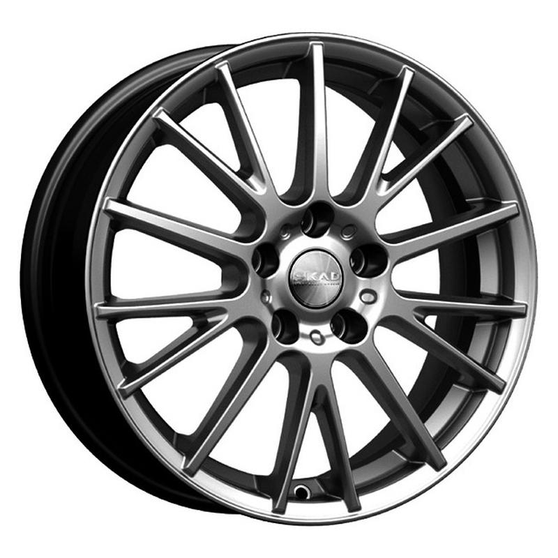Литой колесный диск Skad Дубай Графит 6,5x17 5x114,3 ET50 D67,1