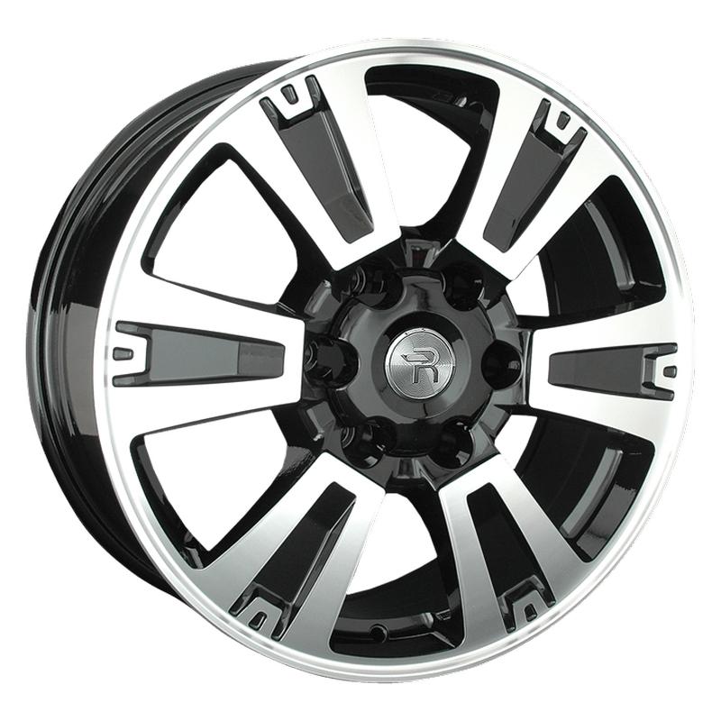 Литой колесный диск Toyota Replica TY204 BKF 7,5x18 6x139,7 ET25 D106,1