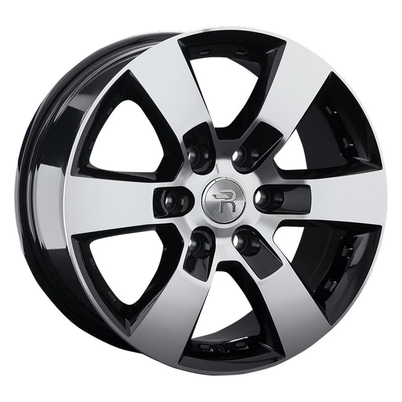 Литой колесный диск Toyota Replica TY83 BKF 7,5x17 6x139,7 ET25 D106,1