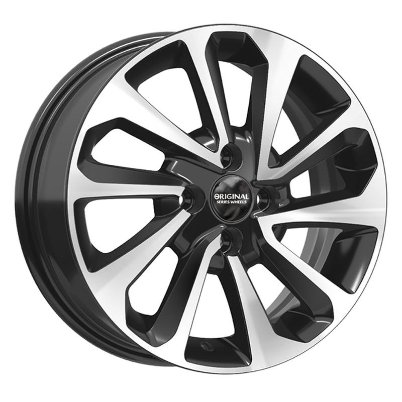 Литой колесный диск Skad KL-320 Solaris II Алмаз 6,0x15 4x100 ET46 D54,1