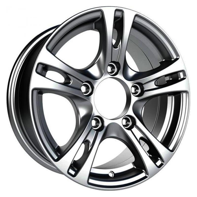 Литой колесный диск Skad Дюна Графит 6,5x16 5x139,7 ET40 D98,6