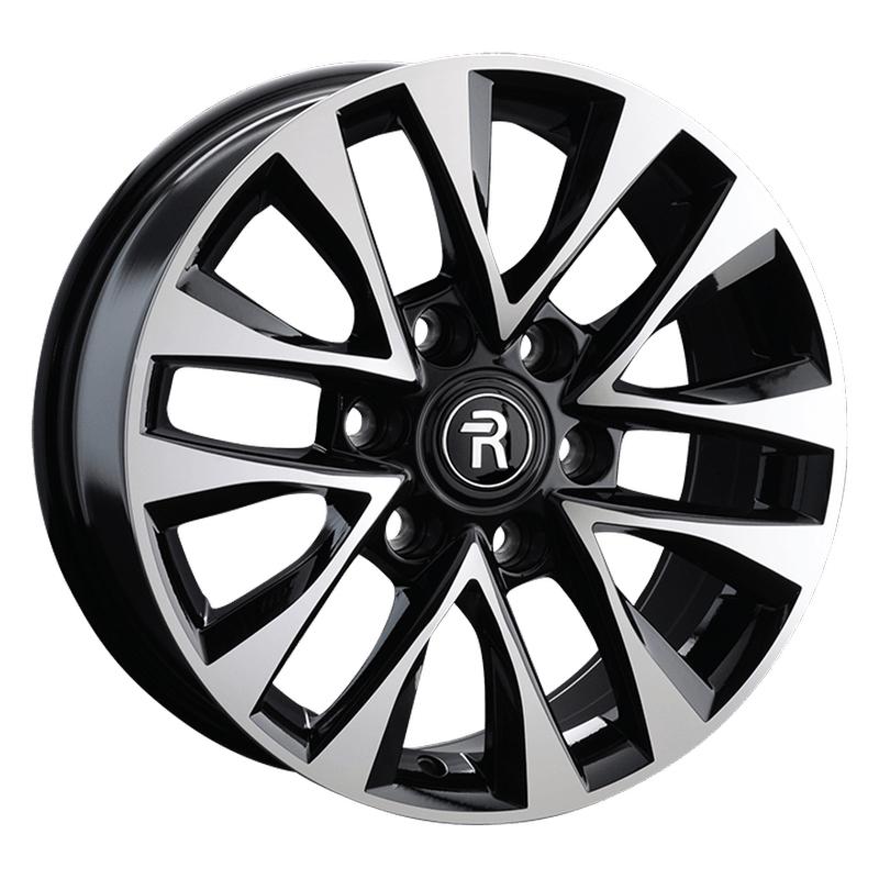 Литой колесный диск Toyota Replica TY184 BKF 7,5x17 6x139,7 ET25 D106,1