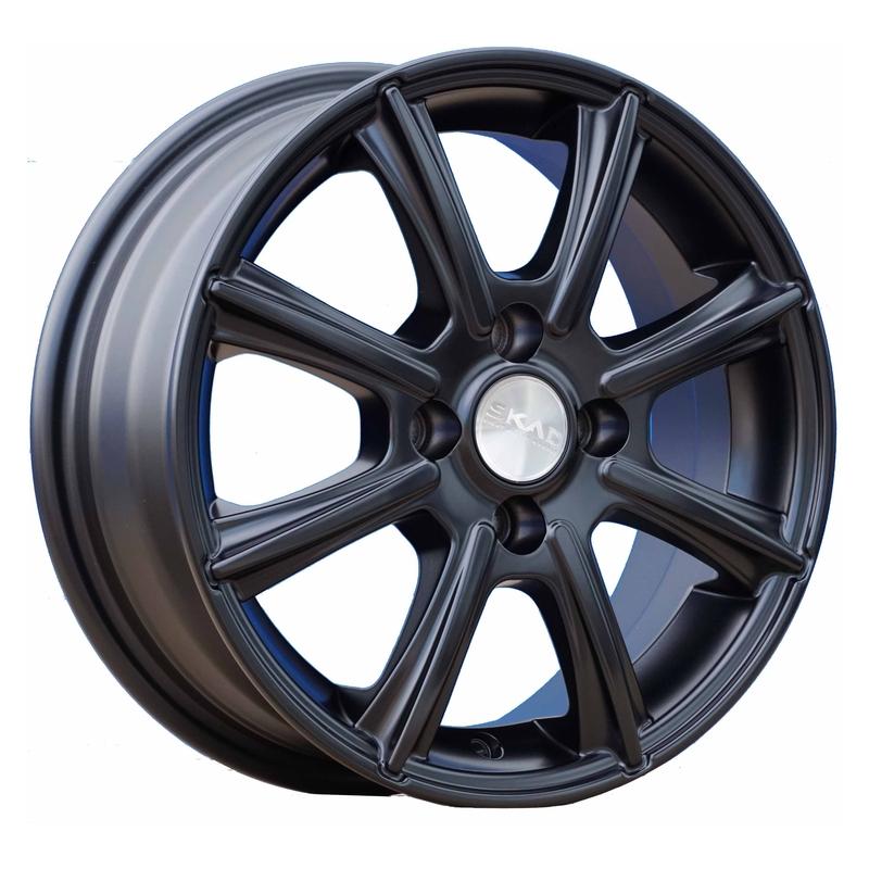 Литой колесный диск Skad Монако Черный бархат 5,5x14 4x98 ET38 D58,6
