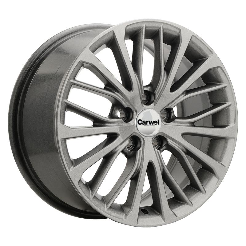 Литой колесный диск Carwel Инкан GRT 7,0x17 5x114,3 ET45 D67,1