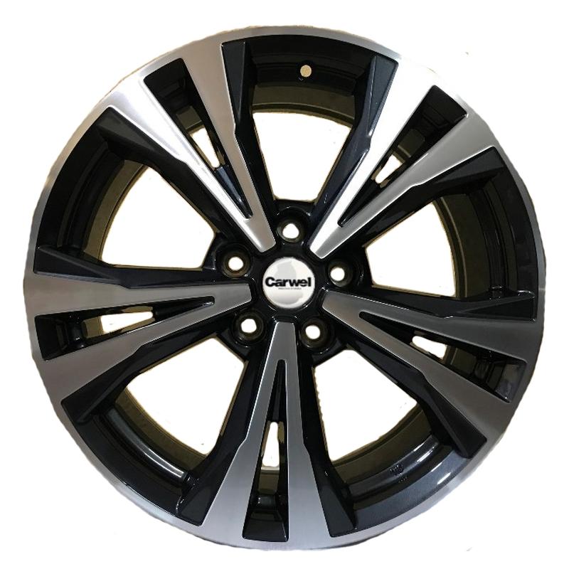 Литой колесный диск Carwel Самро AB 7,0x17 5x114,3 ET45 D67,1