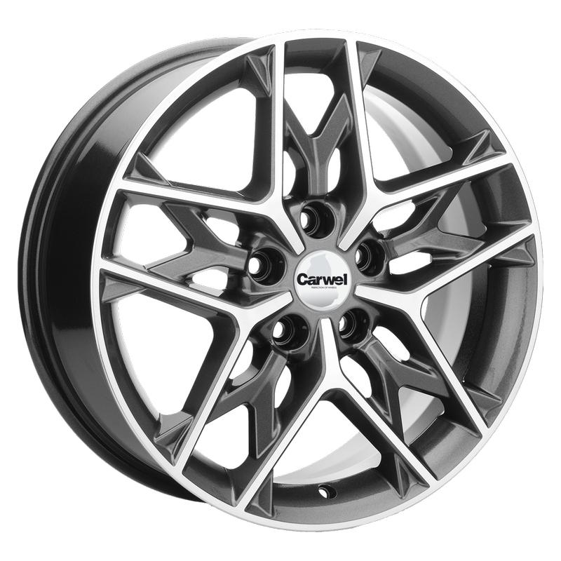 Литой колесный диск Carwel Сошно AGR 7,0x17 5x114,3 ET50 D67,1