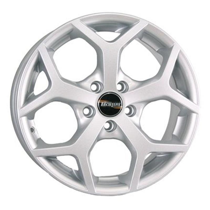Литой колесный диск TechLine 511 S 6,0x15 5x108 ET52,5 D63,4