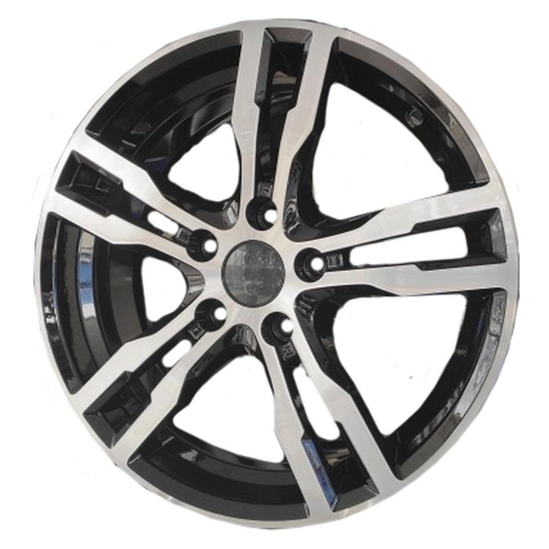 Литой колесный диск Вектор B193 алмаз черный 7,0x17 5x108 ET50 D63,35