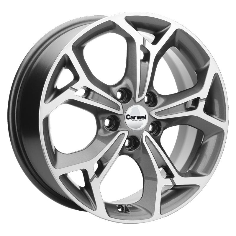 Литой колесный диск Carwel Синтур AGR 7,0x17 5x110 ET46 D63,3