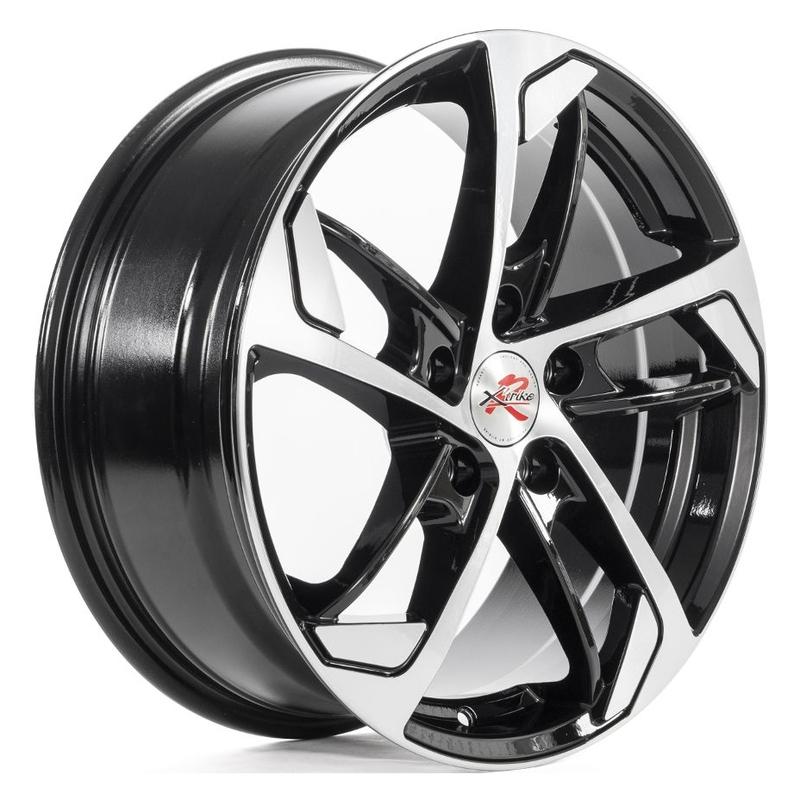 Литой колесный диск X-trike RST R037 BKFP 7,0x17 5x114,3 ET45 D66,1