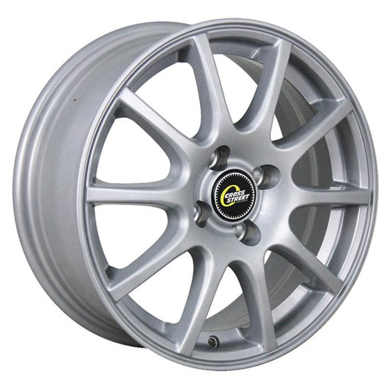 Литой колесный диск CrossStreet CR-16 S 6,0x15 4x100 ET50 D60,1
