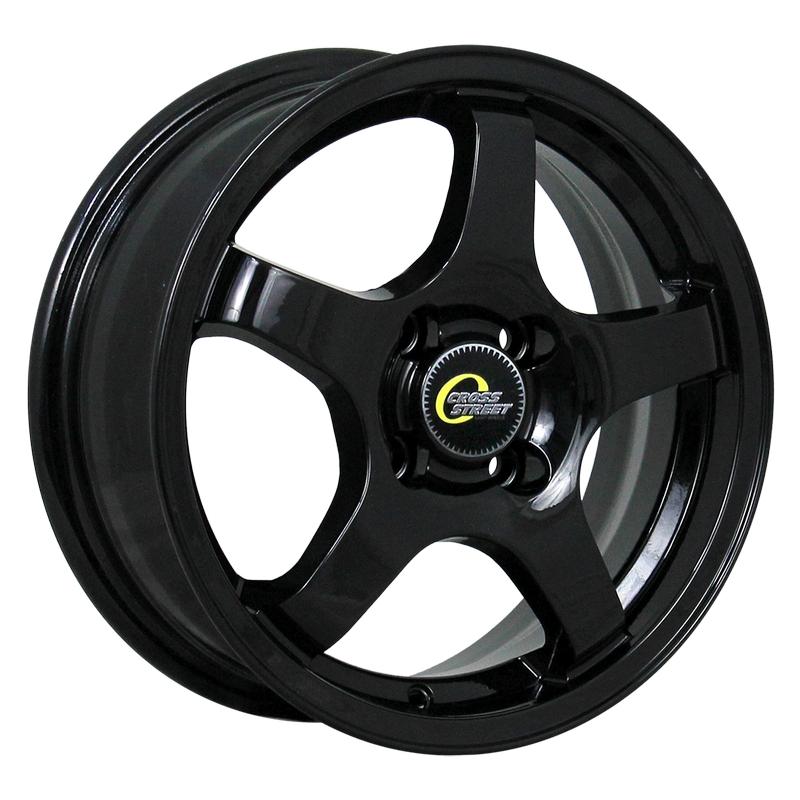 Литой колесный диск CrossStreet CR-14 Black 6,0x15 4x114,3 ET40 D67,1