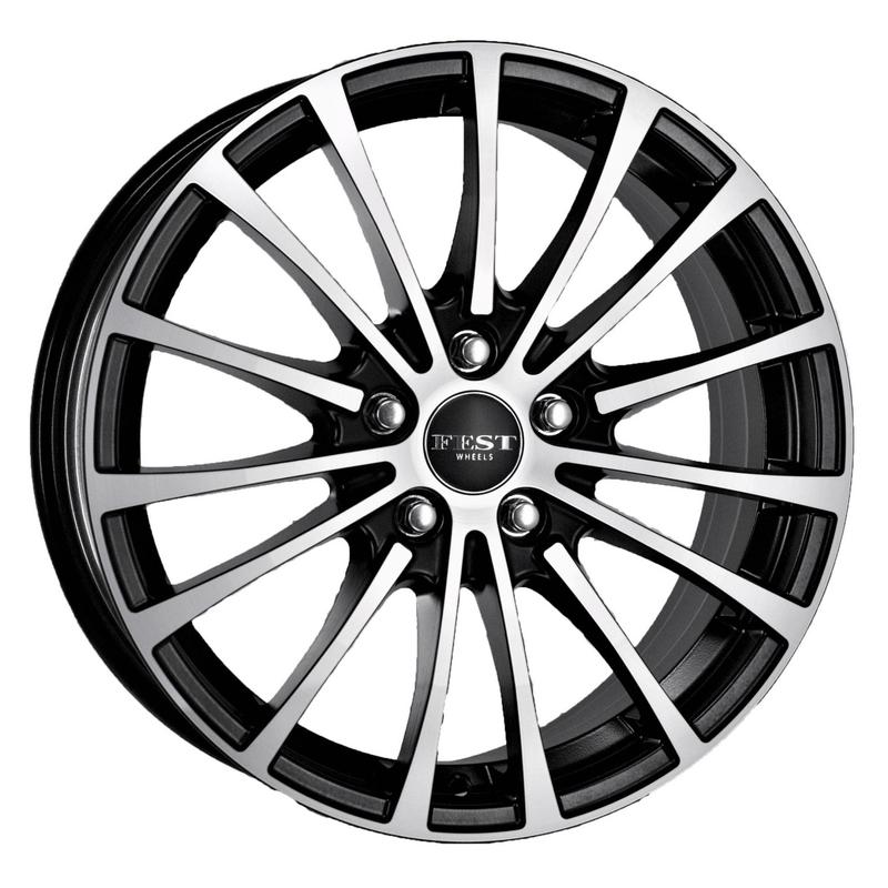 Литой колесный диск Proma Цунами алмаз 7,0x17 5x110 ET35 D65,1