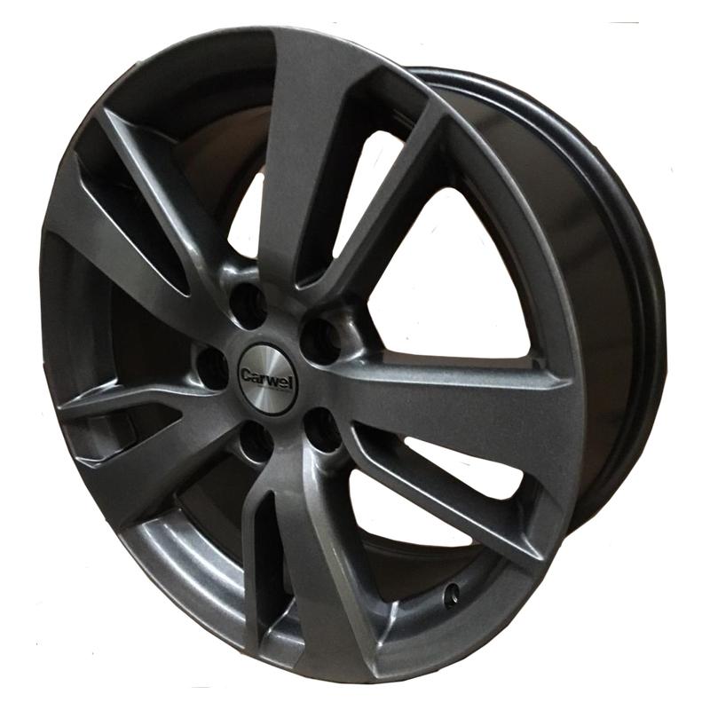 Литой колесный диск Carwel Чага GST 7,0x17 5x114,3 ET39 D60,1
