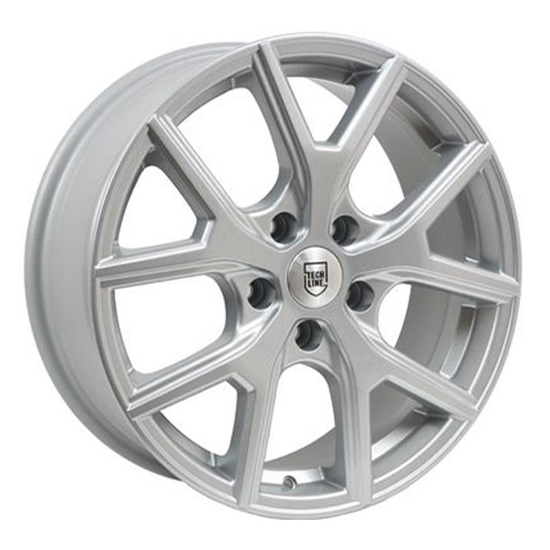 Литой колесный диск TechLine 735 S 7,0x17 5x114,3 ET45 D67,1