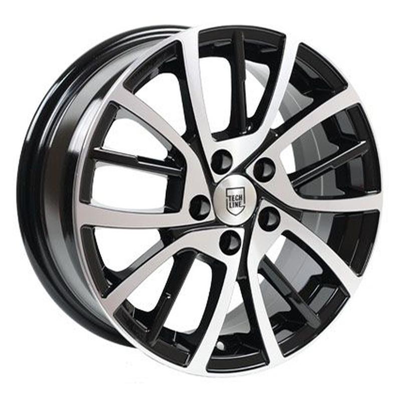 Литой колесный диск TechLine 548 BD 6,0x15 4x100 ET45 D60,1