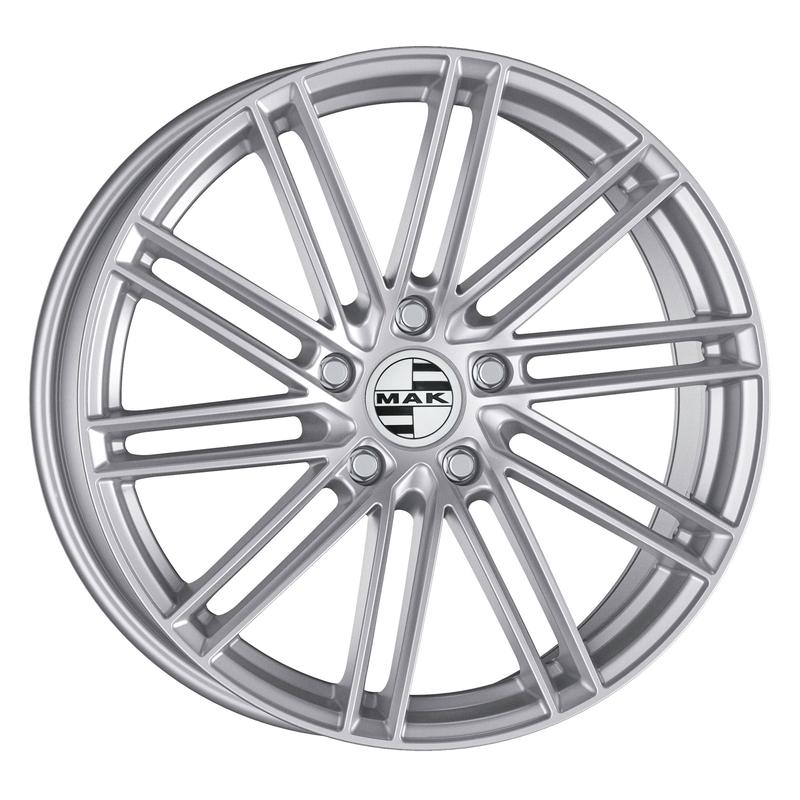 Литой колесный диск MAK Leipzig Silver 9,5x21 5x112 ET27 D66,45