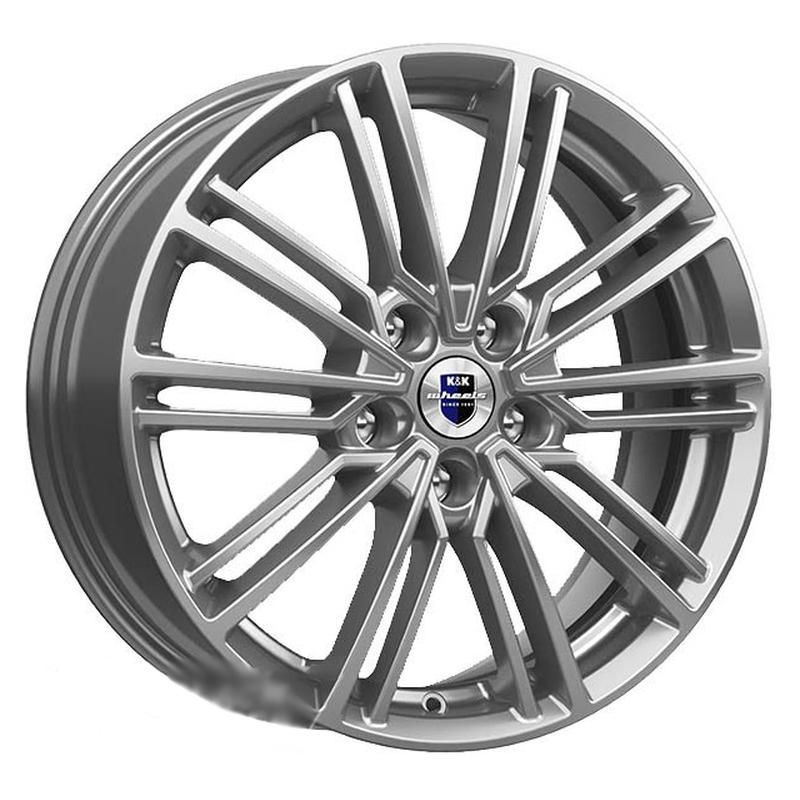 Литой колесный диск K&K КС898 Эрфурт дарк платинум 7,0x17 5x105 ET40 D56,6