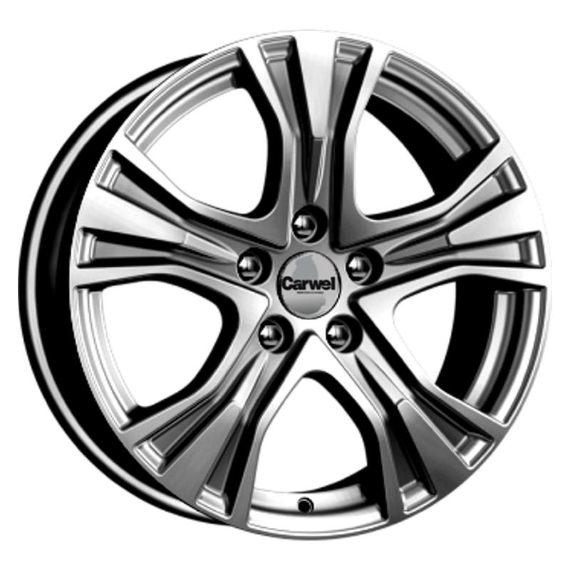 Литой колесный диск Carwel Сиг SB 7,0x17 5x114,3 ET45 D60,1