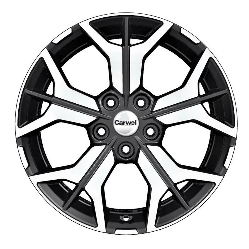 Литой колесный диск Carwel Бусани ABT 7,0x17 5x114,3 ET45 D60,1