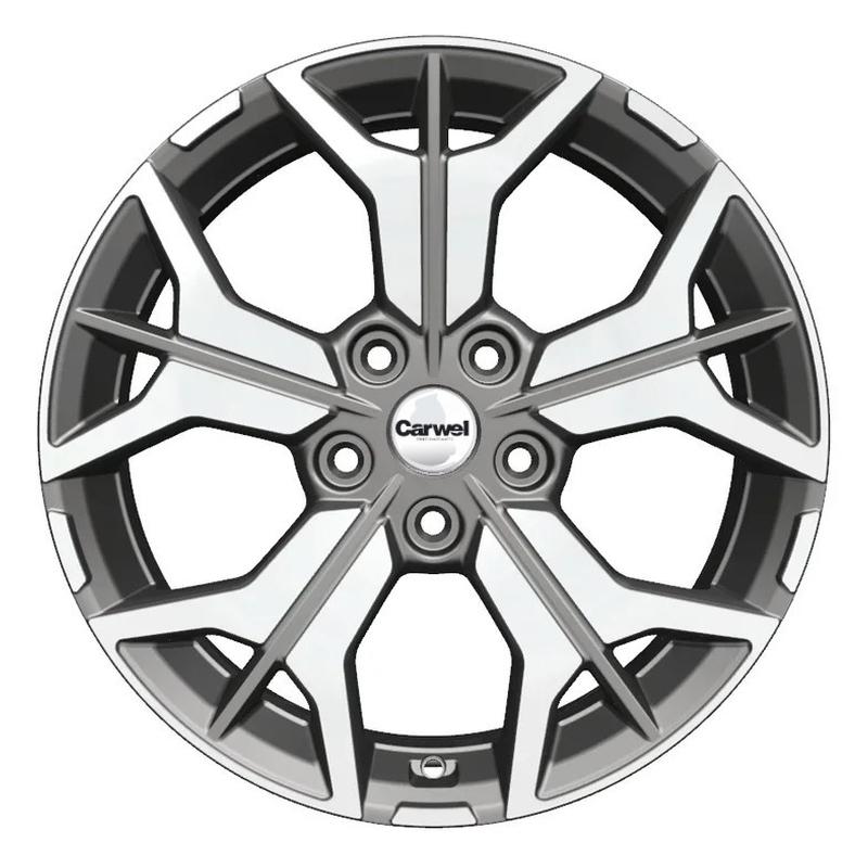Литой колесный диск Carwel Бусани AGR 7,0x17 5x114,3 ET39 D60,1