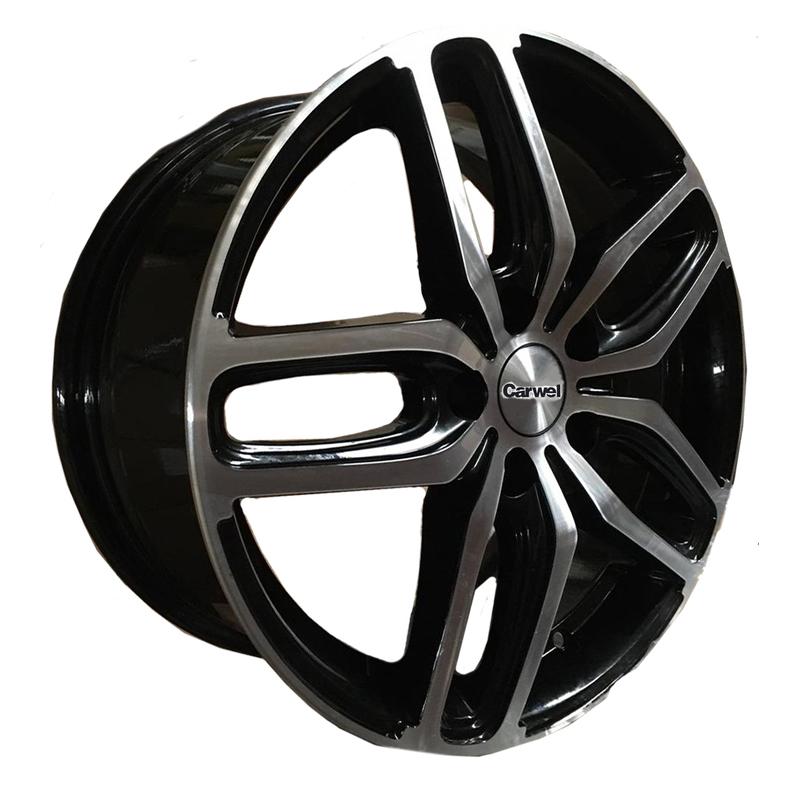 Литой колесный диск Carwel Виви AB 6,5x17 4x100 ET43 D60,1