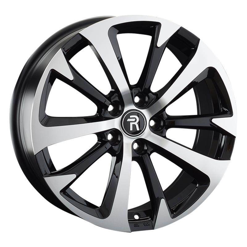 Литой колесный диск Hyundai Replica HND252 BKF 7,0x17 5x114,3 ET49 D67,1
