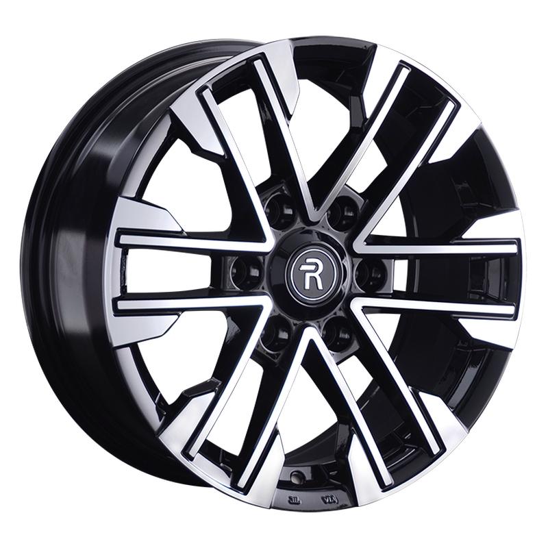 Литой колесный диск Mitsubishi Replica MI169 BKF 7,5x17 6x139,7 ET38 D67,1