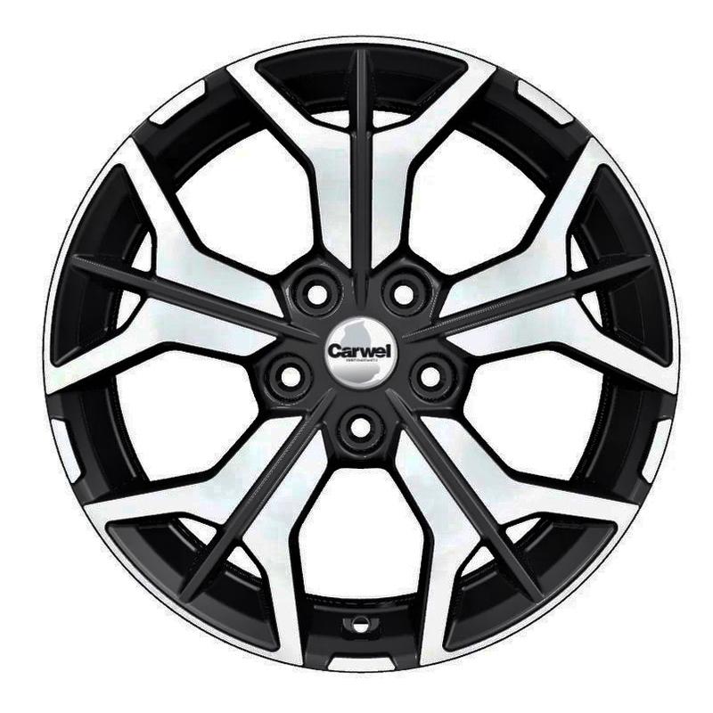 Литой колесный диск Carwel Бусани ABT 7,0x17 5x114,3 ET48 D67,1