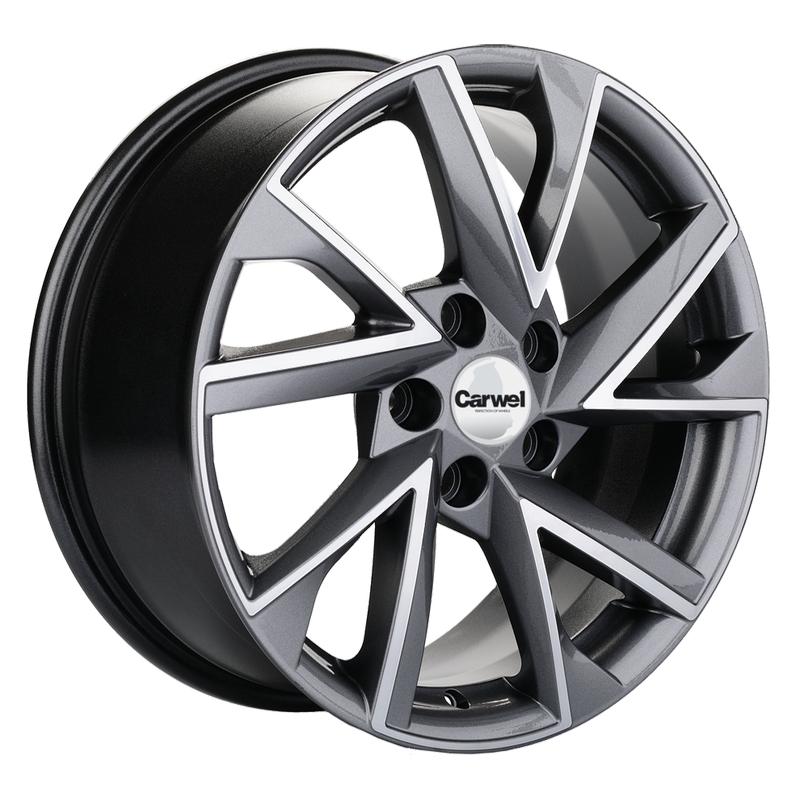 Литой колесный диск Carwel Тоджа AGR 7,0x17 5x114,3 ET45 D67,1
