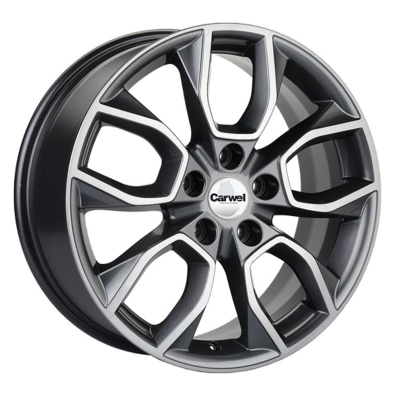 Литой колесный диск Carwel Ханга AGR 7,0x17 5x114,3 ET40 D57,1