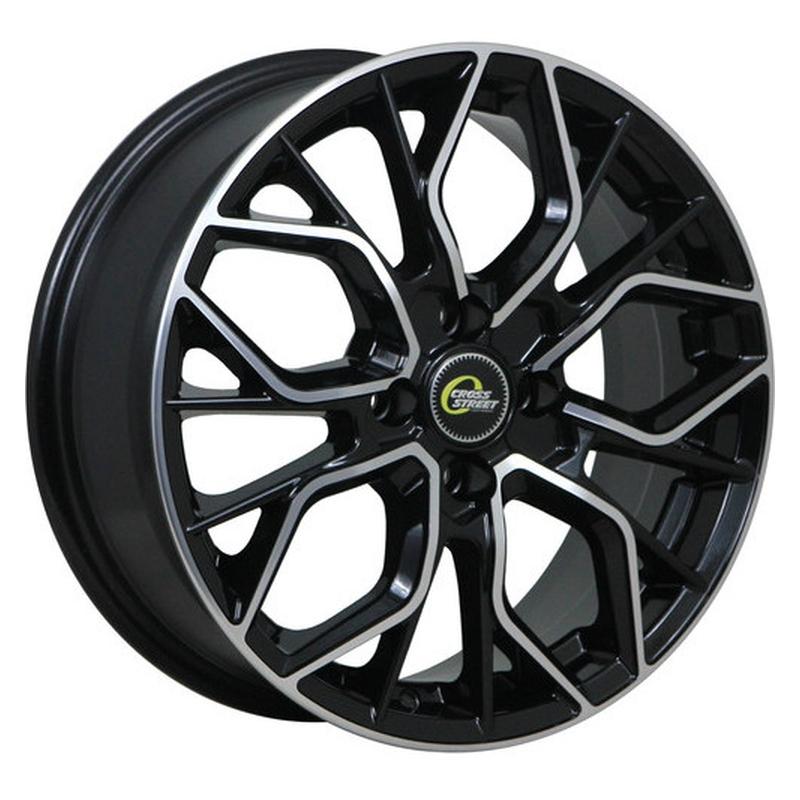 Литой колесный диск CrossStreet CR-19 BKF 6,5x16 5x114,3 ET45 D60,1
