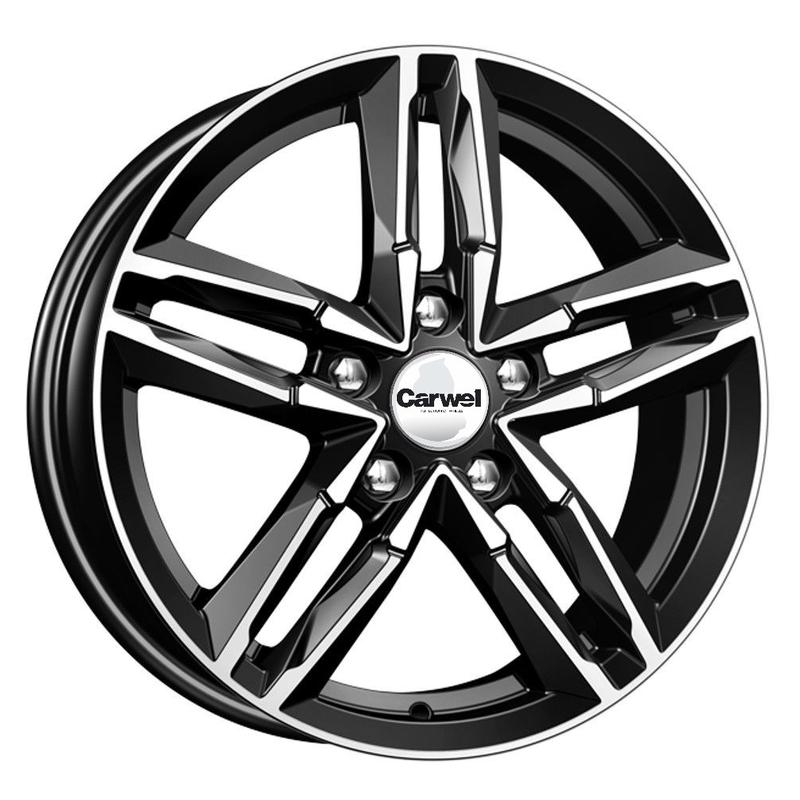 Литой колесный диск Carwel Вайт AB 6,0x16 5x112 ET43 D57,1