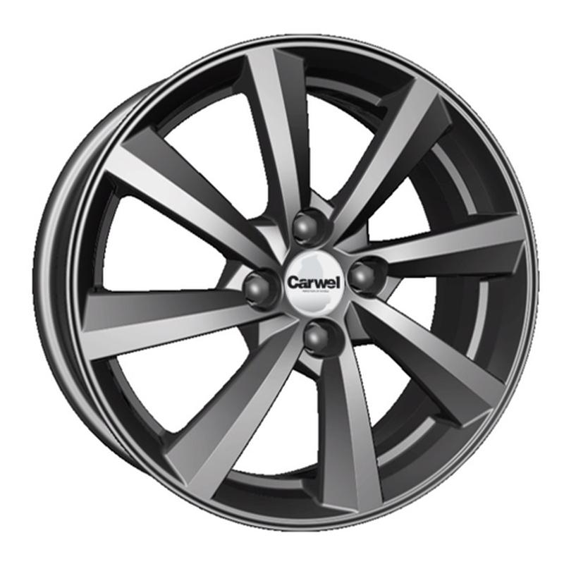 Литой колесный диск Carwel Селигер GR 6,0x16 4x100 ET41 D60,1