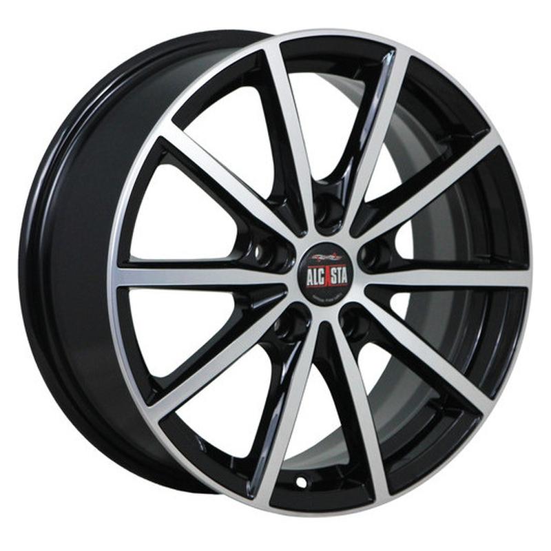 Литой колесный диск Alcasta M61 BKF 7,0x17 5x114,3 ET47 D67,1