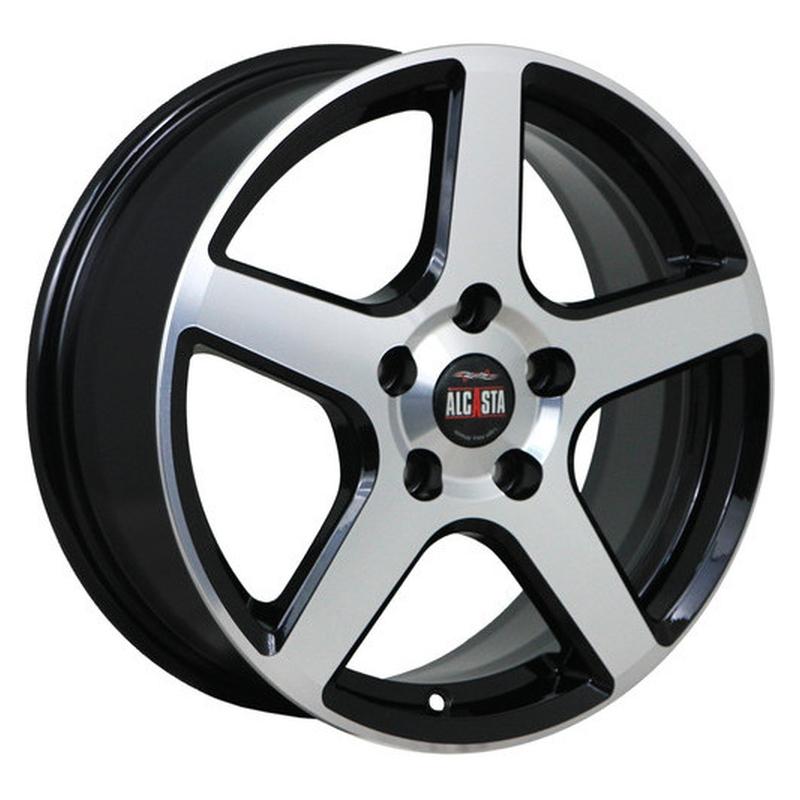 Литой колесный диск Alcasta M62 BKF 6,0x15 4x98 ET35 D58,6