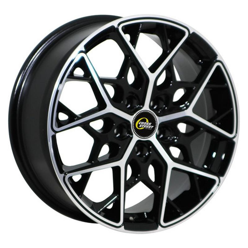 Литой колесный диск CrossStreet CR-20 BKF 6,5x16 4x100 ET40 D60,1