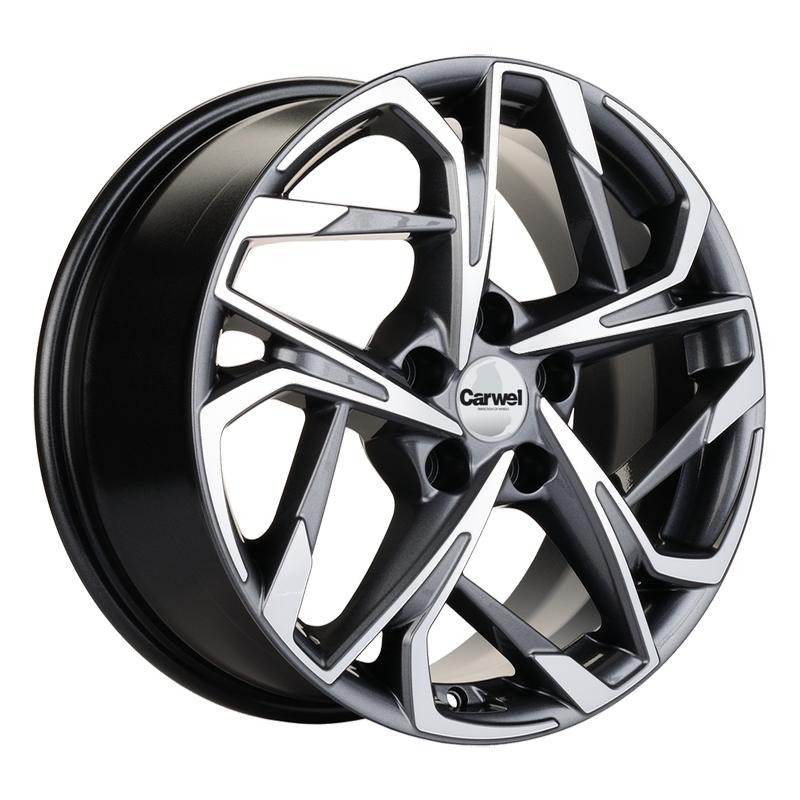 Литой колесный диск Carwel Цаган AGR 7,0x17 5x108 ET50 D63,35