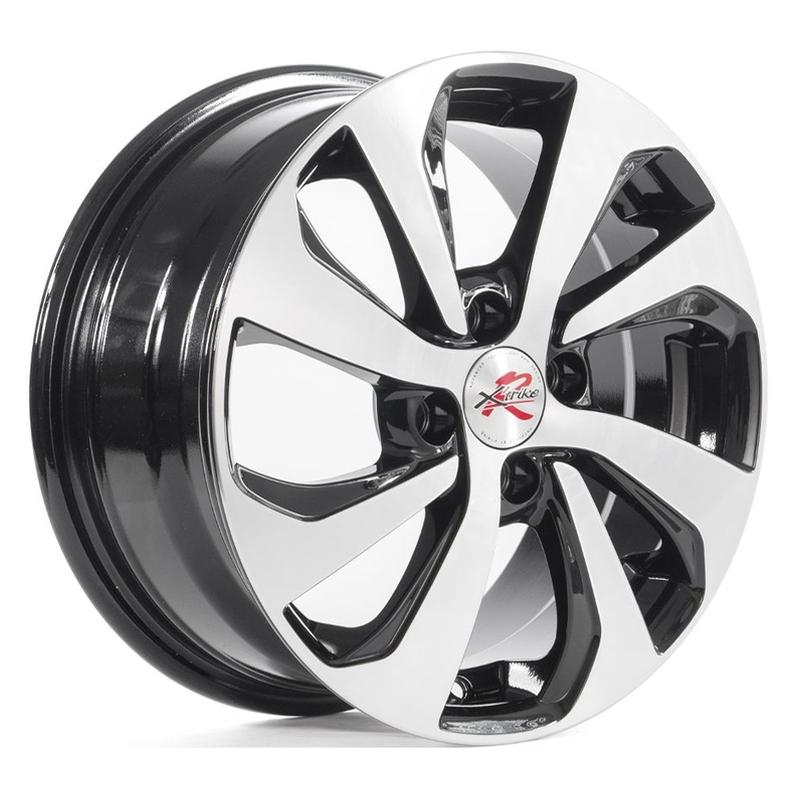 Литой колесный диск X-trike RST R006 BKFP 6,0x16 4x100 ET46 D54,1