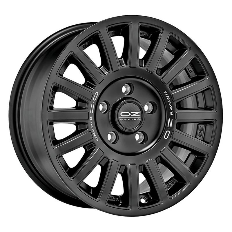 Литой колесный диск OZ Rally Raid Matt Black Silver Lettering 8,5x18 5x127 ET26 D71,6