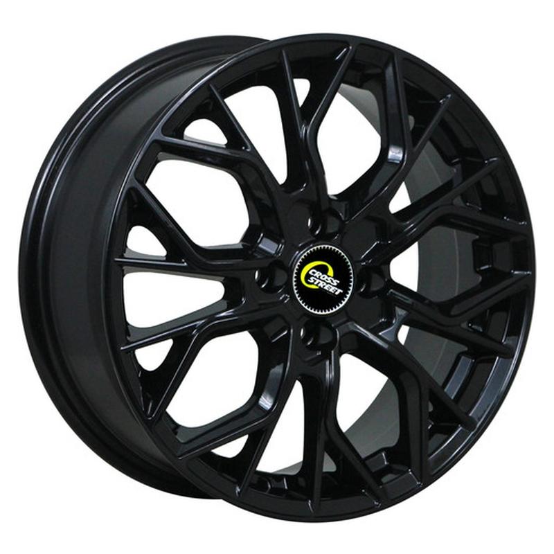 Литой колесный диск CrossStreet CR-19 Black 6,5x16 4x100 ET49 D54,1